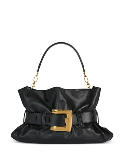 BALMAIN MEDIUM ANTHEM BAG IN SMOOTH LEATHER