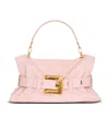 Balmain Medium Anthem Bag In Smooth Leather In Pink
