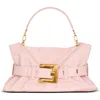 Balmain Medium Anthem Bag In Smooth Leather In Pink