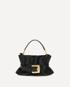 Balmain Medium Shoulder Bag Anthem In Black
