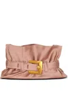 Balmain Medium Anthem Shoulder Bag In Pink