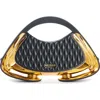 Balmain Medium Jolie Madame Quilted Faux Leather Top Handle Bag In Multi
