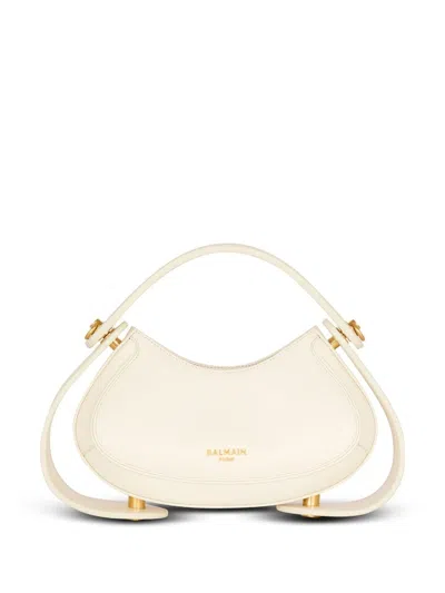 Balmain Medium Jolie Madame Shoulder Bag In White