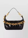Balmain Medium Sync Padlock Chain Shoulder Bag