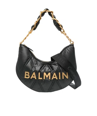 BALMAIN MEDIUM MOON SHOULDER BAG