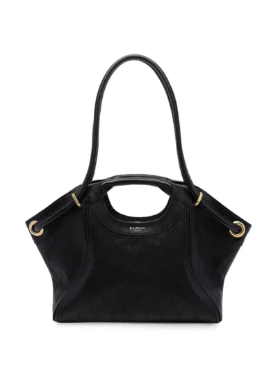 BALMAIN MEDIUM QUILTED TOTE BAG