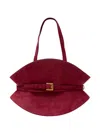 Balmain Medium Shuffle Shoulder Bag In Orange