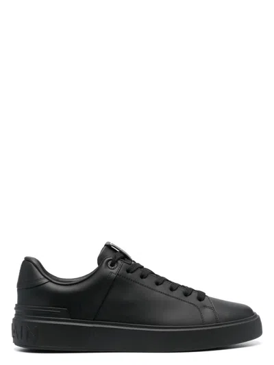 BALMAIN MEN'S 100% CALF BOS TAURUS SNEAKER