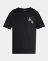 Balmain Insect T-shirt In Black