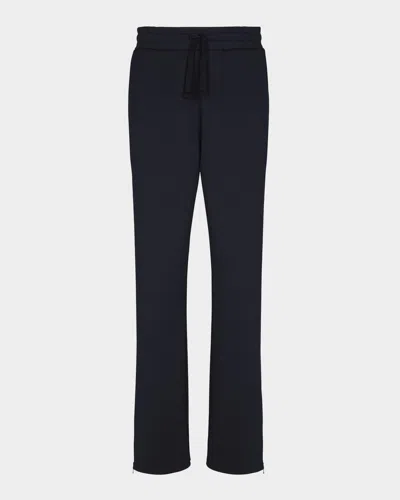 BALMAIN MEN & APOS;S NEOPRENE ZIPPED-CUFF TRACK PANTS