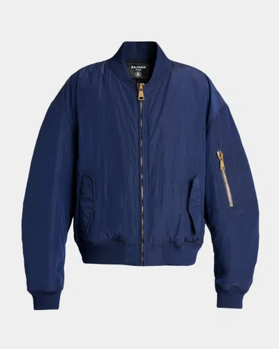 BALMAIN MEN & APOS;S VINTAGE EMBROIDERED BOMBER JACKET