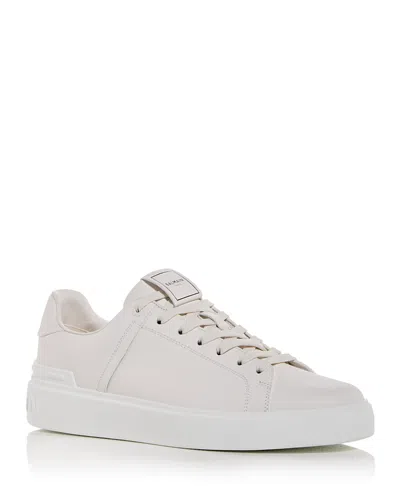 BALMAIN MEN'S B-COURT LOW TOP SNEAKERS
