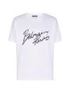 Balmain White ' Paris' Writing T-shirt In White