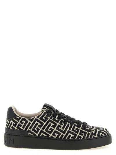 Balmain Men Blackwhite B-court Sneakers