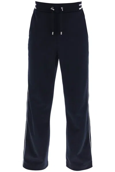 Balmain Men's Blue Track Pants From Ss24 Collection