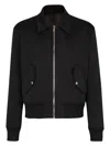 Balmain Logo-embroidered Bomber Jacket