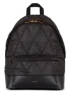 Balmain Men's Classic Day Backpack In Noirkaki