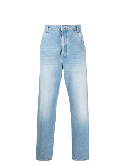 Balmain Denim Jeans In Blue