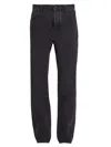 Balmain Men's Elasticized-cuff Regular-fit Jeans In Black