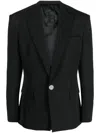 Balmain Men's Gdp 1 Btn Jacket In Black