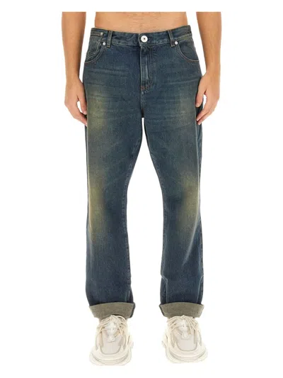 BALMAIN MEN'S JEANS