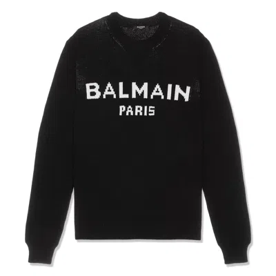 BALMAIN MEN'S JERSEY WITH LOGO