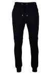 Balmain Logo-print Ribbed-panel Track Pants In Black