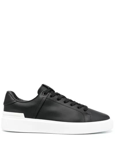 BALMAIN BALMAIN MEN LEATHER SNEAKERS