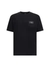 Balmain Men Logo T-shirt In Black