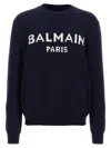 Balmain Logo Cotton Sweatshirt