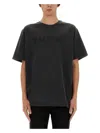Balmain Men's Loose Ss Tshirt In Gris