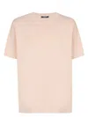 Balmain Vintage-logo-embroidered T-shirt In Nudeclair