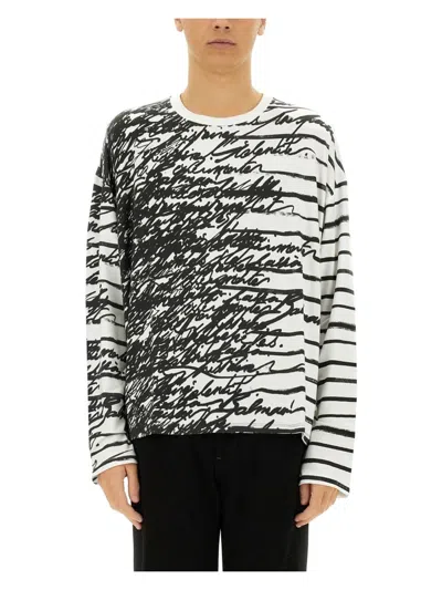 BALMAIN MEN'S LOVE LETTER T-SHIRT | SIZE SMALL | EH1EK036GE33
