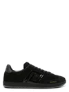 Balmain Swan Suede Low-top Sneakers