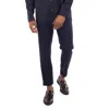 Balmain Men's Marine Slim Fit Tailored Trousers In Blue