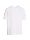 Balmain Cotton-blend Monogram T-shirt In White