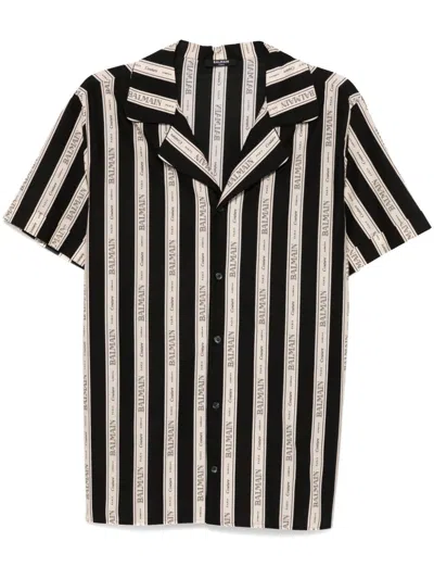 Balmain Men's Other Ss Shirt In Nudenoir