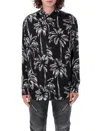 Balmain Shirt In Nero Bianco
