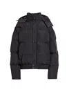 Balmain Men's Quilted Puffer Down Jacket In Black