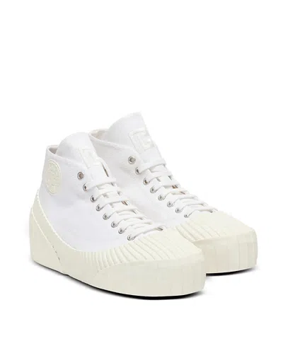BALMAIN MEN'S RIFF LOW CANVAS SNEAKERS