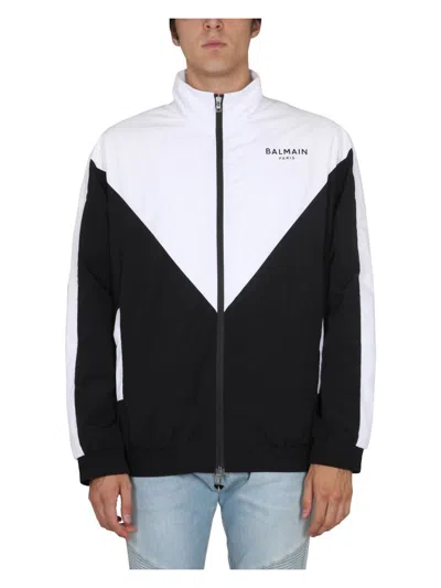 Balmain Men's Sports Jacket With Logo