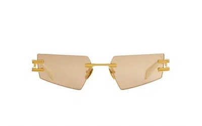 Balmain Men's Stylish Sunglasses In Gold