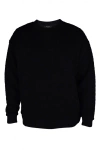 Balmain Crew-neck Sweater In Black