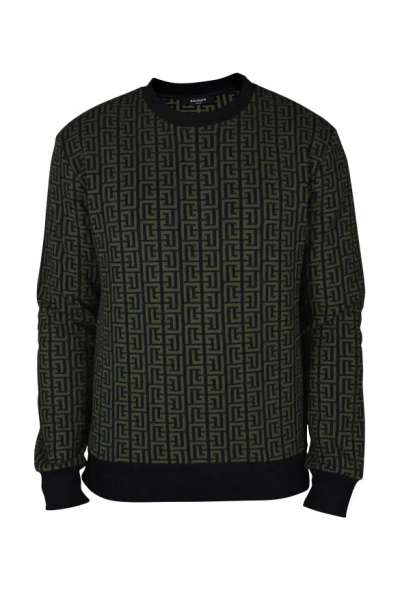 Balmain Men Sweatshirt In Yellow