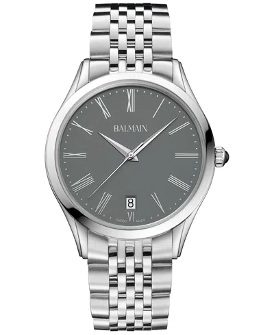 Balmain Men's Swiss Classic R Stainless Steel Bracelet Watch 41mm