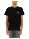 Balmain Men's T-shirt With Logo In Black