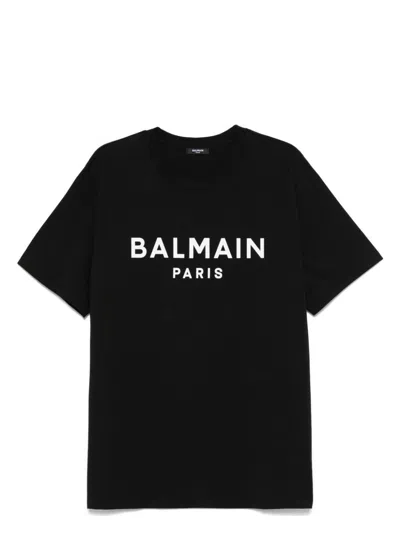 BALMAIN MEN'S T-SHIRT WITH LOGO