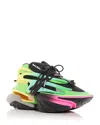 Balmain Neoprene And Leather Unicorn Sneakers