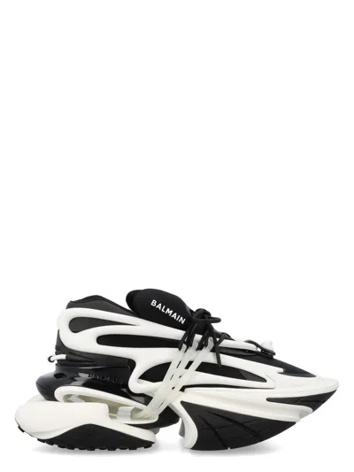 BALMAIN MEN'S UNICORN LOW-TOP SNEAKERS