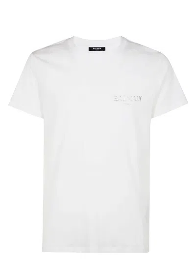 BALMAIN MEN'S VINTAGE GEL T-SHIRT - SLIM FIT